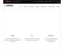 Tablet Screenshot of anse.eu